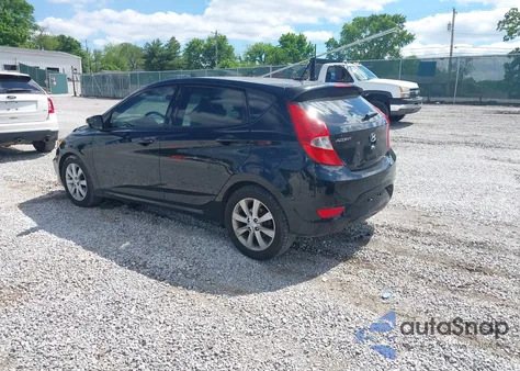 2014 Hyundai Accent Se из США, поврежденный, VIN KMHCU5AE9EU163914